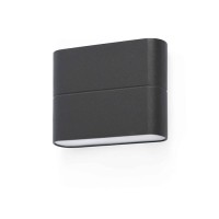 Настінний світильник Faro 70645 ADAY 113 Dark grey wall lamp, 6 Вт, 450 лм, 3000K