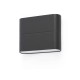 Настенный светильник Faro 70645 ADAY 113 Dark grey wall lamp, 6 Вт, 450 лм, 3000K