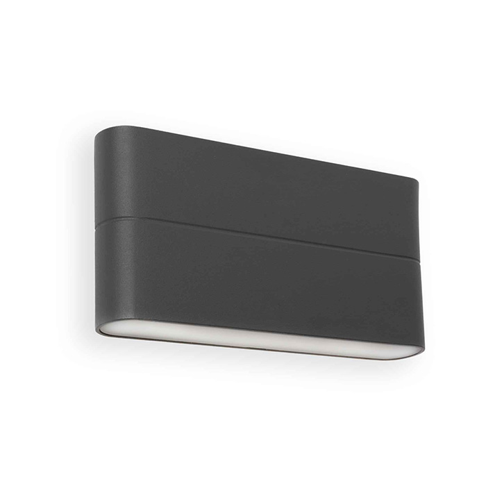 Настенный светильник Faro 70647 ADAY 175 Dark grey wall lamp, 13 Вт, 787 лм, 3000K