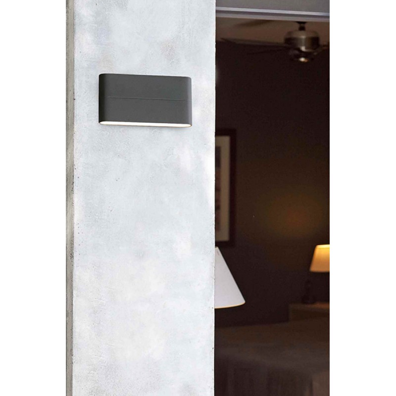 Настенный светильник Faro 70647 ADAY 175 Dark grey wall lamp, 13 Вт, 787 лм, 3000K