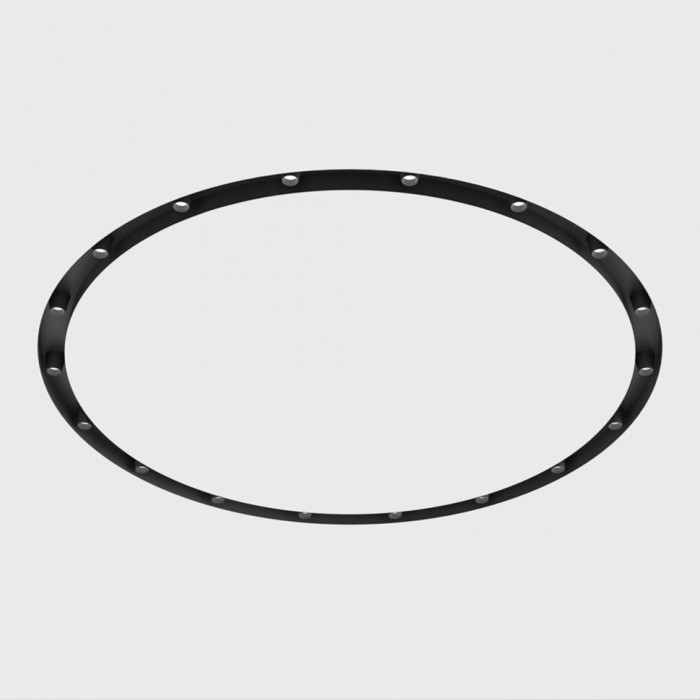 Потолочный светильник LTX 01.4990.43.940.BK Orbita L, 36 Вт, 2025 лм, 4000K