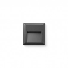 Настенный светильник Faro 70655 GRANT SQ Dark grey wall lamp, 1 Вт, 65 лм, 3000K