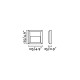 Настенный светильник Faro 70655 GRANT SQ Dark grey wall lamp, 1 Вт, 65 лм, 3000K