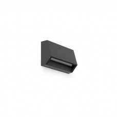 Настенный светильник Faro 70657 MUST 96 Dark grey wall lamp, 2 Вт, 80 лм, 3000K