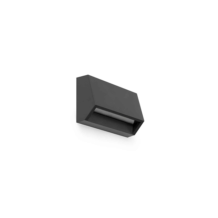 Настінний світильник Faro 70657 MUST 96 Dark grey wall lamp, 2 Вт, 80 лм, 3000K
