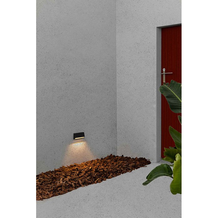 Настінний світильник Faro 70658 MUST 158 Dark grey wall lamp, 3 Вт, 220 лм, 3000K