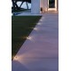Грунтовый светильник Faro 70660 KANE 1 Nickel downlight, 3 Вт, 120 лм, 3000K