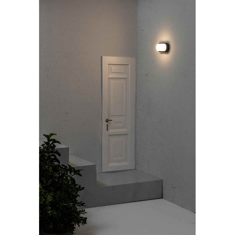 Настенный светильник Faro 70663 FRED 200 Dark grey wall lamp, 7 Вт, 400 лм, 3000K