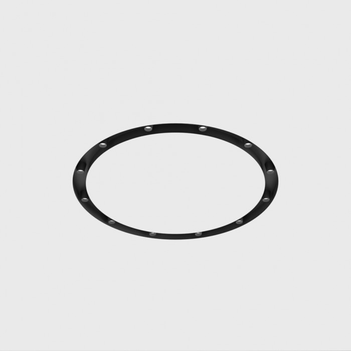 Потолочный светильник LTX 01.4960.30.930.BK Orbita M, 24 Вт, 1350 лм, 3000K