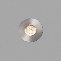 Грунтовий світильник Faro 70734 GRUND 80 Inox recessed lamp 7W 2700K, 7 Вт, 2700K