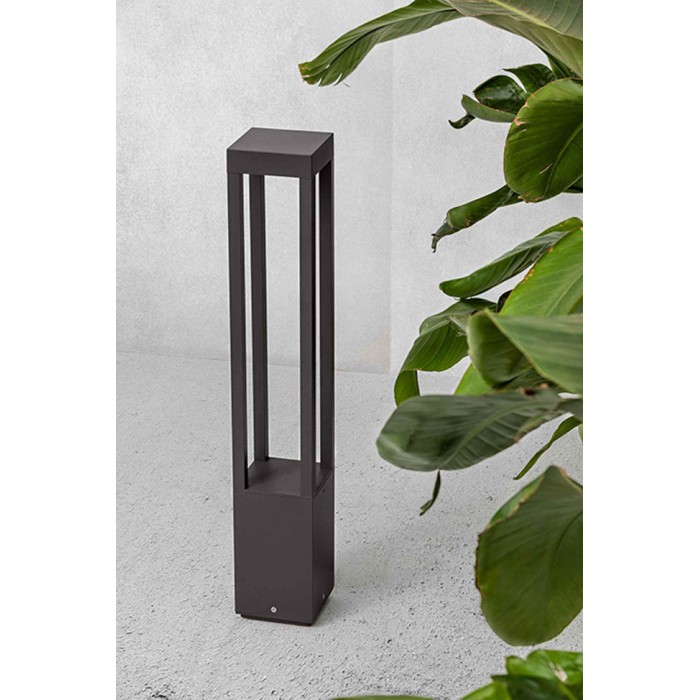Парковый светильник Faro 70753 AGRA 650 Dark grey beacon lamp, 9 Вт, 420 лм, 3000K