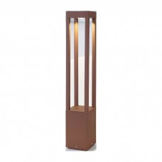 Парковый светильник Faro 70754 AGRA 650 Rust beacon lamp, 9 Вт, 420 лм, 3000K