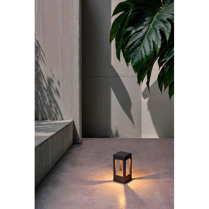 Парковый светильник Faro 70755 AGRA 200 Dark grey beacon lamp 2850-3050K, 9 Вт, 420 лм, 3000K