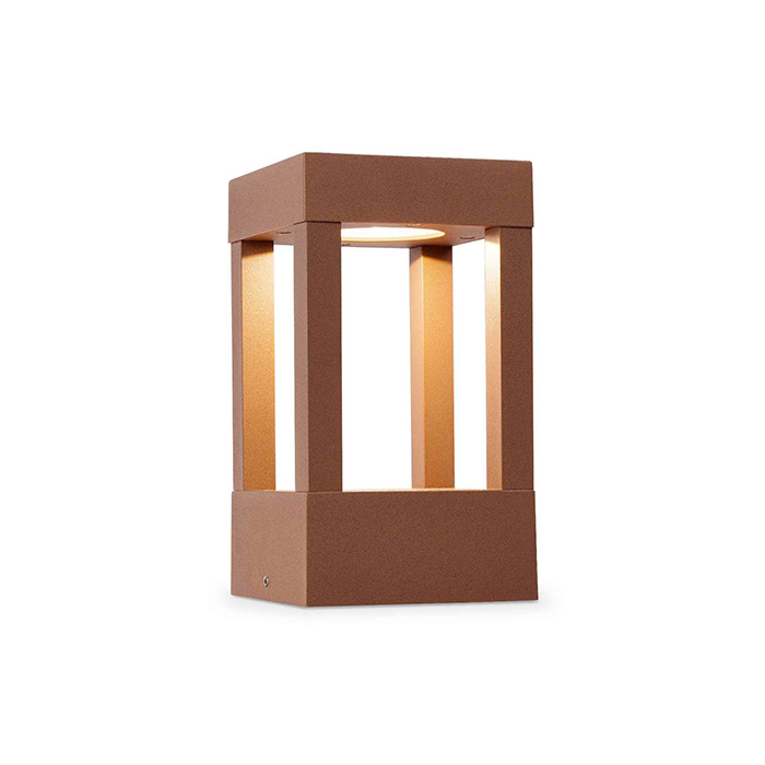 Парковый светильник Faro 70756 AGRA 200 Rust beacon lamp 2850-3050K, 9 Вт, 420 лм, 3000K