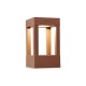 Парковый светильник Faro 70756 AGRA 200 Rust beacon lamp 2850-3050K, 9 Вт, 420 лм, 3000K