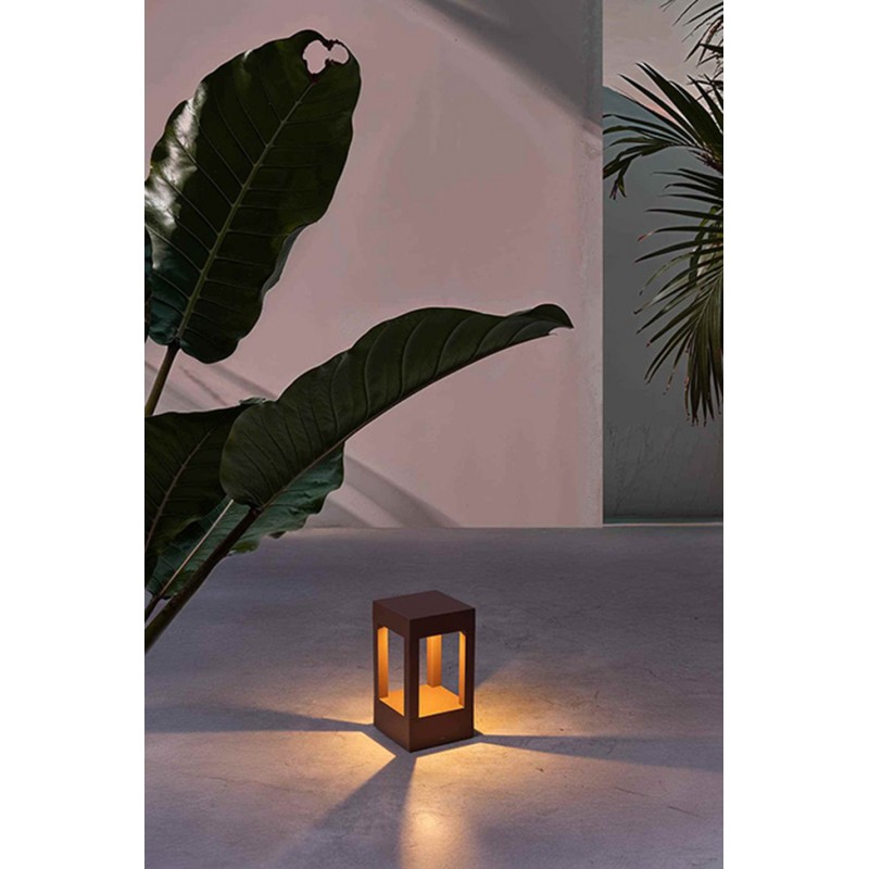 Парковый светильник Faro 70756 AGRA 200 Rust beacon lamp 2850-3050K, 9 Вт, 420 лм, 3000K