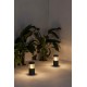 Парковый светильник Faro 70767 GIZA 265 Dark grey post lamp, 15 Вт, 500 лм, 3000K