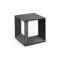 Парковый светильник Faro 70771 MILA Dark grey post lamp, 18 Вт, 500 лм, 4000K