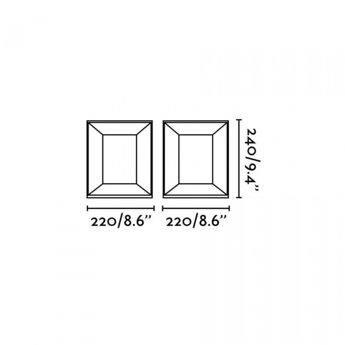 Парковый светильник Faro 70771 MILA Dark grey post lamp, 18 Вт, 500 лм, 4000K