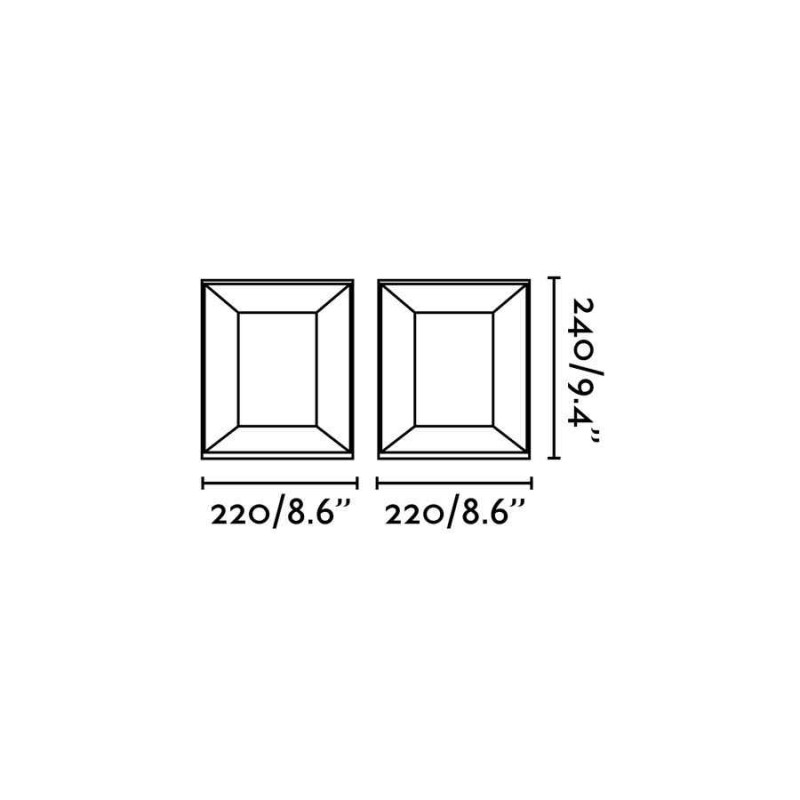 Парковый светильник Faro 70771 MILA Dark grey post lamp, 18 Вт, 500 лм, 4000K
