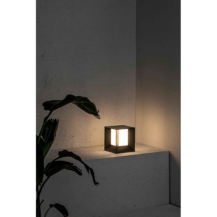 Парковый светильник Faro 70771 MILA Dark grey post lamp, 18 Вт, 500 лм, 4000K