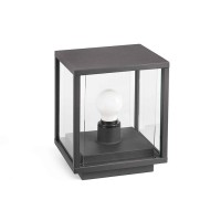 Парковий світильник Faro 70772 NALA Dark grey post lamp