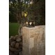 Парковый светильник Faro 70772 NALA Dark grey post lamp
