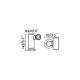 Парковый светильник Faro 70782 SPY 145 Dark grey post lamp, 6 Вт, 500 лм, 3000K