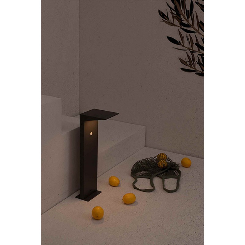 Парковый светильник Faro 70785 SOLEIL Solar dark grey beacon lamp, 2 Вт, 140 лм, 3000K