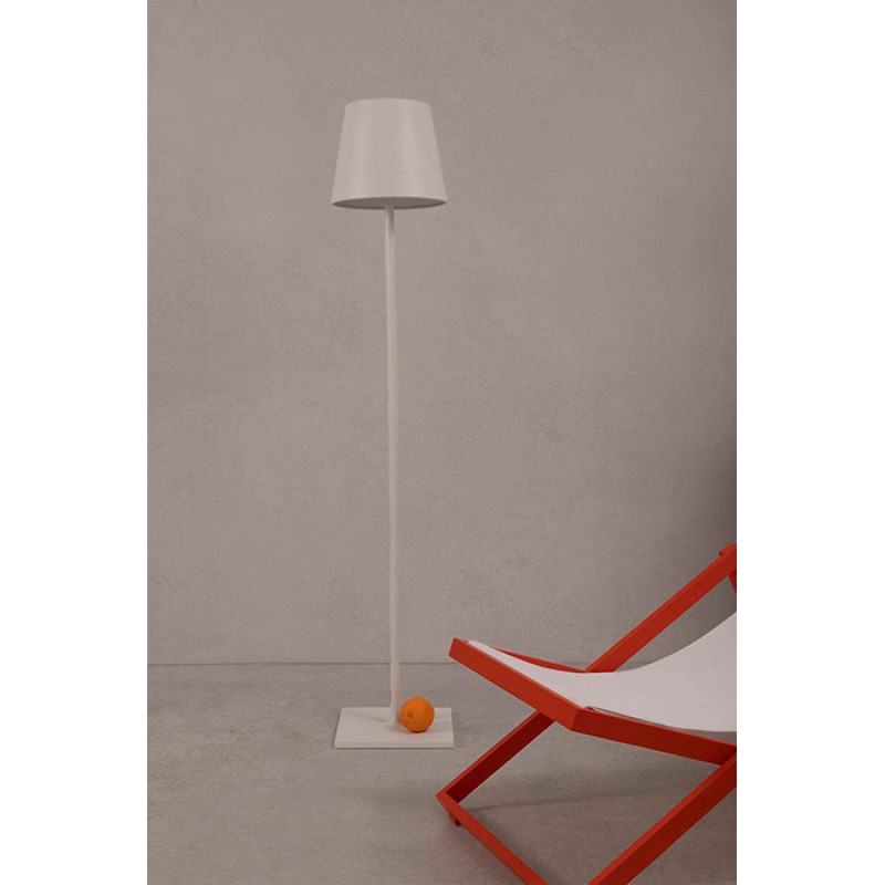 Торшер - Faro 70786 TOC 1500 White floor lamp, 5 Вт, 468 лм, 3000K