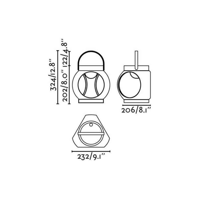 Настольная лампа Faro 70790 CANDELA portable rechargeable terracotta lamp, 3 Вт, 290 лм, 3000K