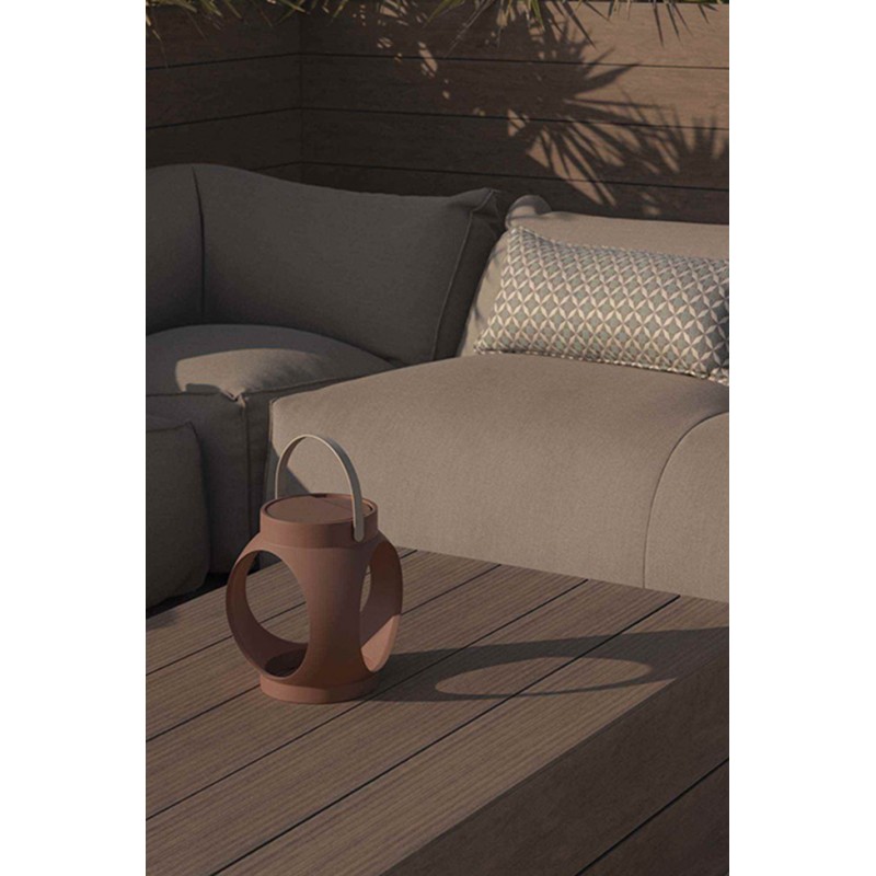 Настольная лампа Faro 70790 CANDELA portable rechargeable terracotta lamp, 3 Вт, 290 лм, 3000K