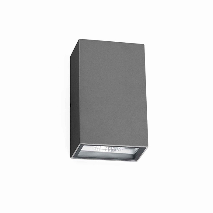 Настенный светильник Faro 70812 LING Dark grey wall lamp, 2 Вт, 630 лм, 4000K