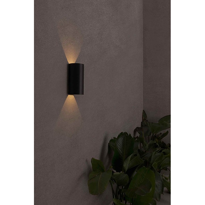 Настенный светильник Faro 70828 BRUC Dark grey wall lamp, 13 Вт, 830 лм, 3000K Настенный светильник Faro 70828 BRUC Dark grey wall lamp, 13 Вт, 830 лм, 3000K