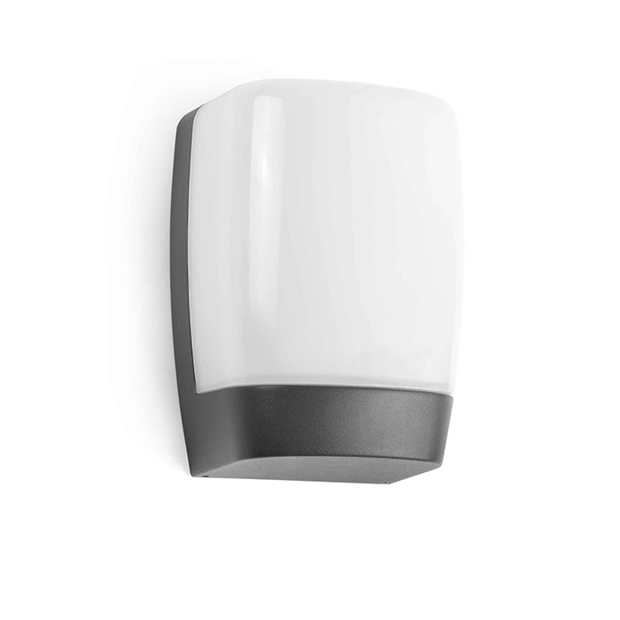 Настінний світильник Faro 70829 POL Dark grey wall lamp, 8 Вт, 550 лм, 3000K