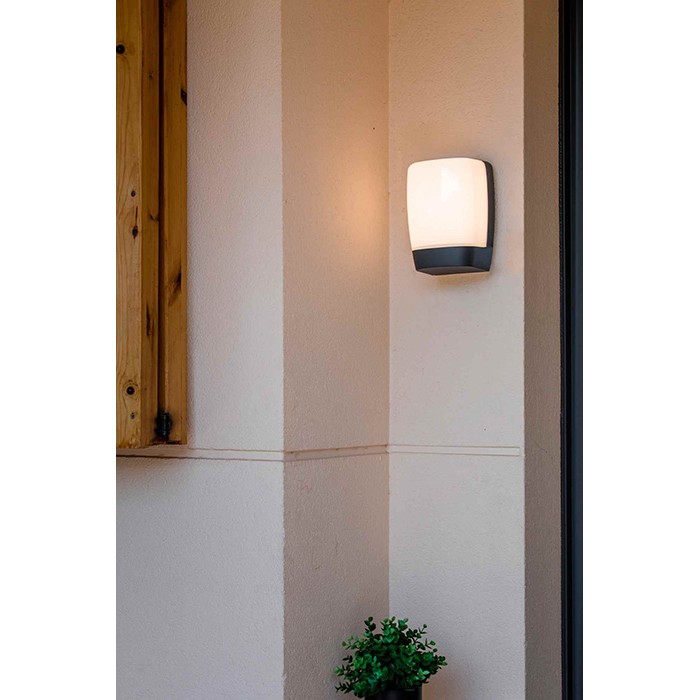 Настінний світильник Faro 70829 POL Dark grey wall lamp, 8 Вт, 550 лм, 3000K
