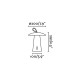Настольная лампа Faro 70914 TASK White portable lamp, 2 Вт, 263 лм, 3000K