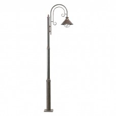 Фонарный столб Faro 71116 Nautica 1L Rust pole lamp