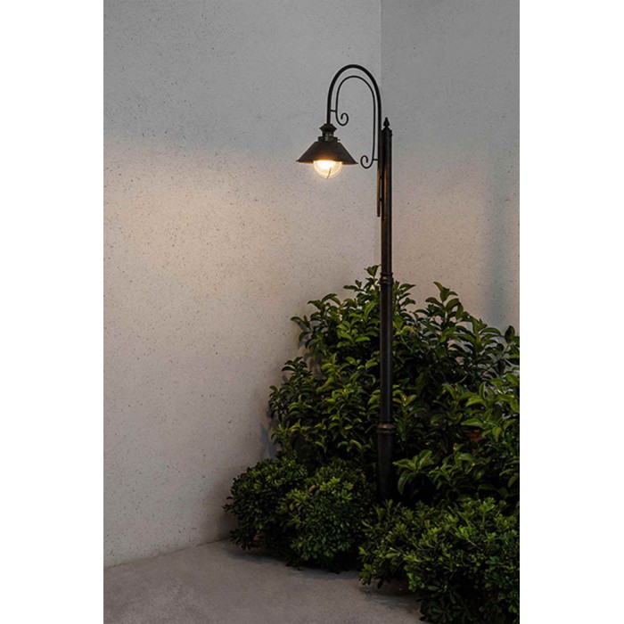 Ліхтарний стовп Faro 71116 Nautica 1L Rust pole lamp