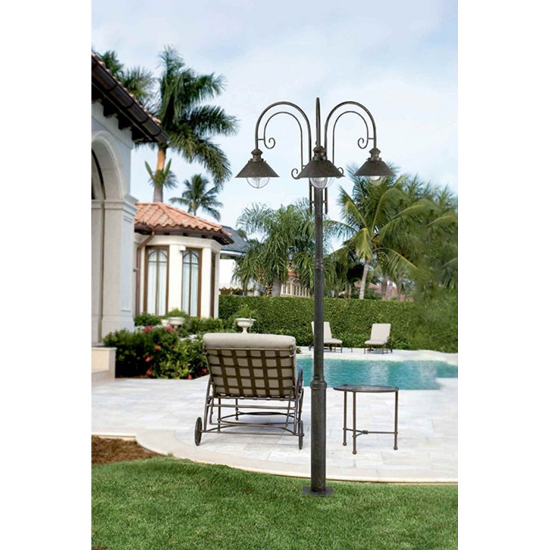 Фонарный столб Faro 71118 Nautica 3L Rust pole lamp