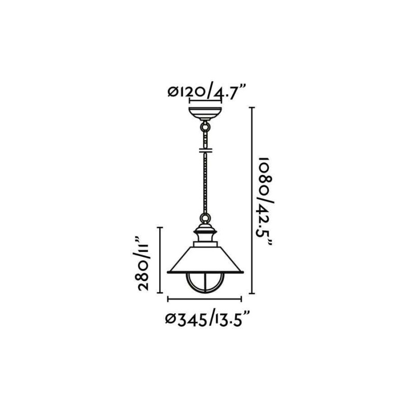 Подвесной светильник Faro 71139 Nautica 340 Rust pendant lamp