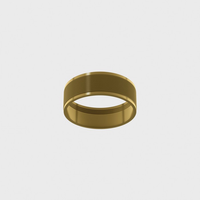 Декоративное кольцо SOL RING GRAIN, D95mm, H33mm, латунь (SOL RING GRAIN BRASS)