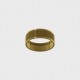 Декоративне кільце SOL RING GRAIN, D95mm, H33mm, латунь (SOL RING GRAIN BRASS)