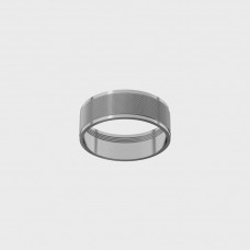 Декоративне кільце SOL RING GRAIN, D95mm, H33mm, хром (SOL RING GRAIN CHROME)