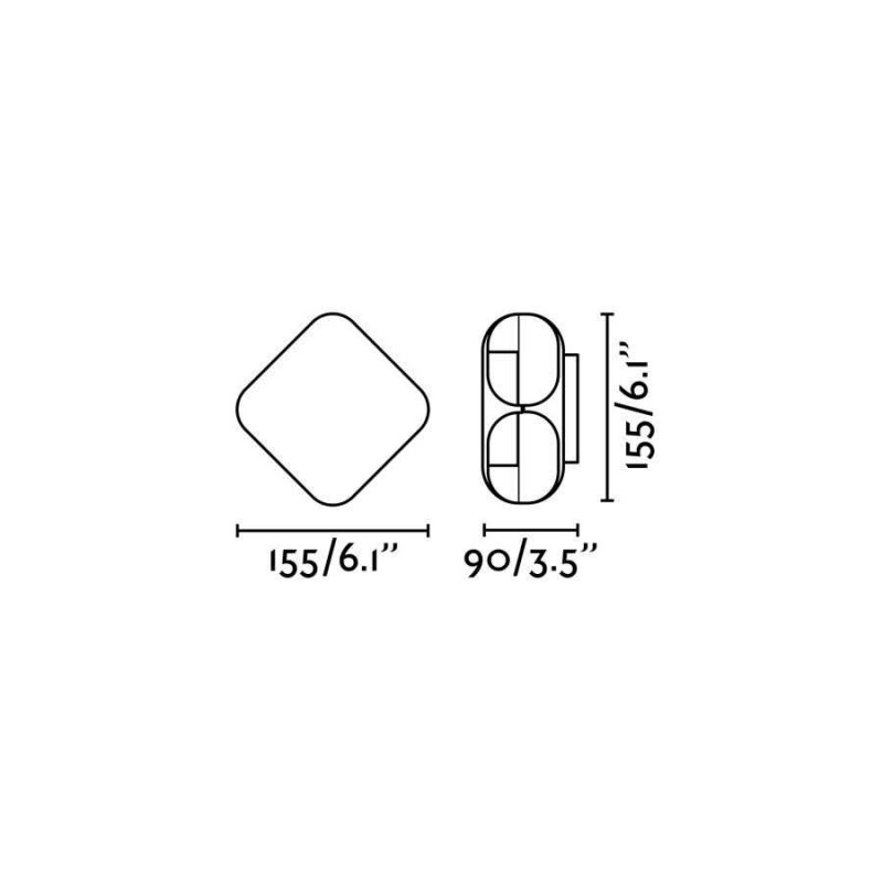 Настенный светильник Faro 71212 BU-OH Dark grey wall lamp, 12 Вт, 310 лм, 3000K