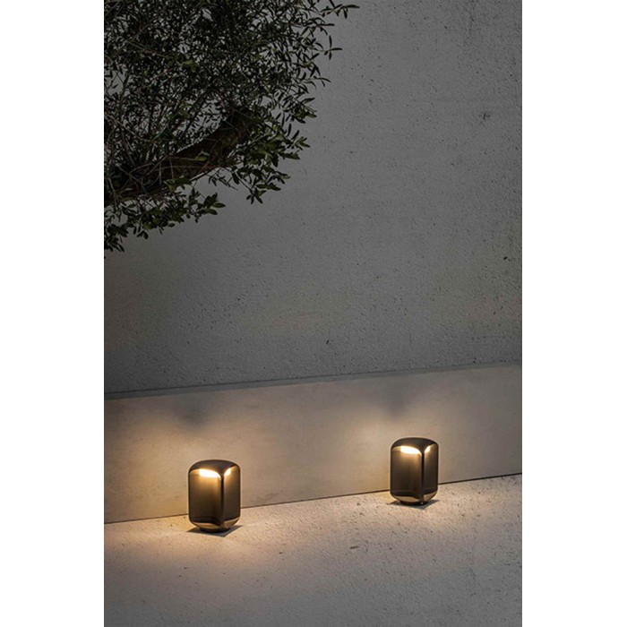 Парковый светильник Faro 71213 BU-OH 265 Dark grey beacon lamp, 12 Вт, 310 лм, 3000K