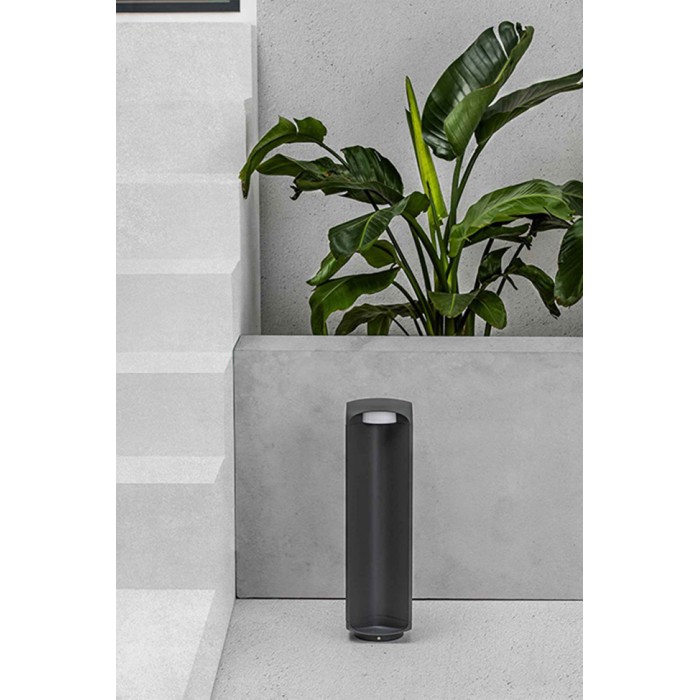 Парковый светильник Faro 71214 BU-OH 560 Dark grey beacon lamp, 12 Вт, 310 лм, 3000K