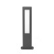 Парковый светильник Faro 71216 NANDA 500 Dark grey beacon lamp, 12 Вт, 500 лм, 3000K