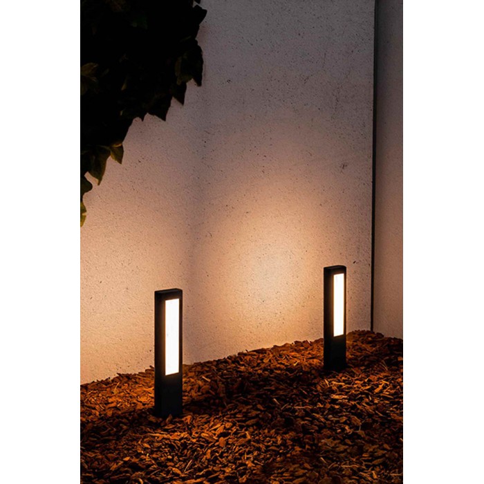 Парковый светильник Faro 71216 NANDA 500 Dark grey beacon lamp, 12 Вт, 500 лм, 3000K
