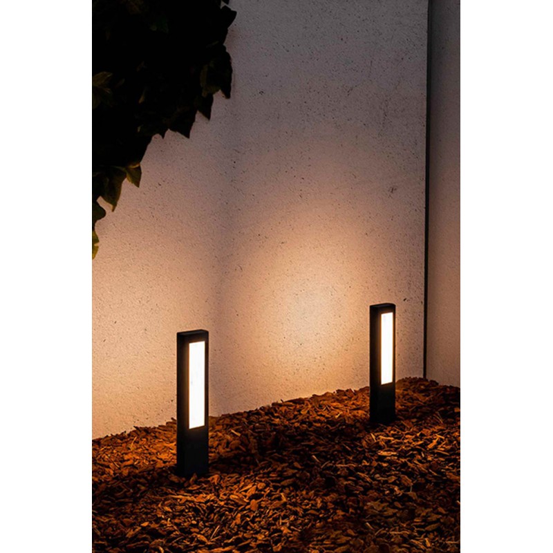 Парковый светильник Faro 71216 NANDA 500 Dark grey beacon lamp, 12 Вт, 500 лм, 3000K